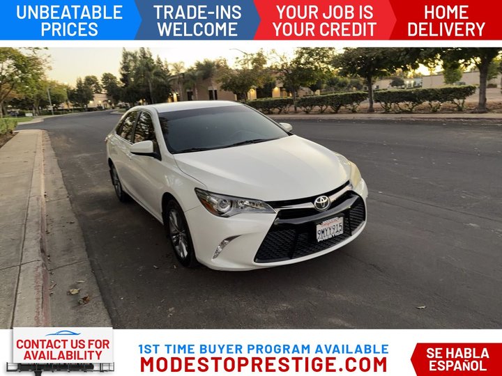 2015 TOYOTA CAMRY for sale in MODESTO