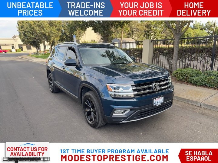 2018 VOLKSWAGEN ATLAS for sale in MODESTO