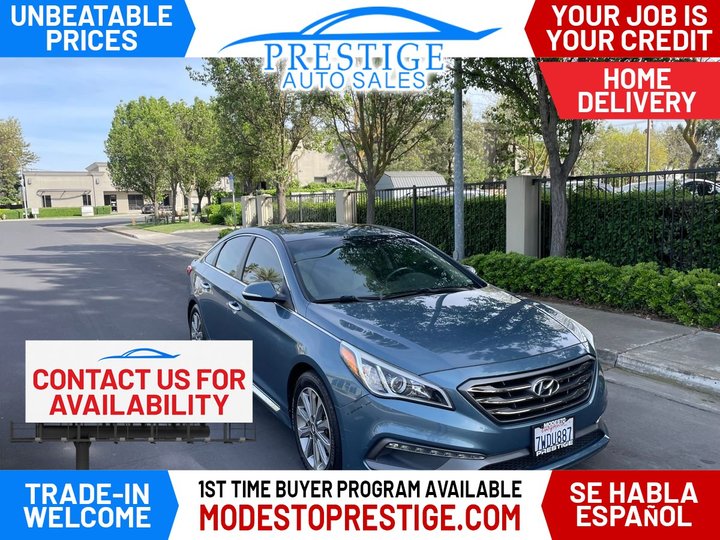 2017 HYUNDAI SONATA for sale in MODESTO
