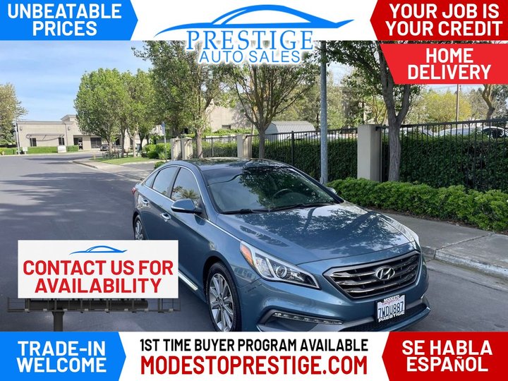2017 HYUNDAI SONATA for sale in MODESTO