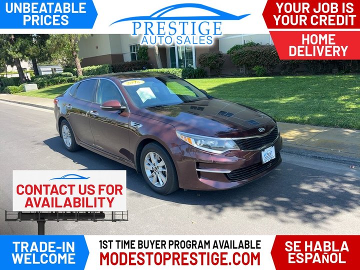 2016 KIA OPTIMA for sale in MODESTO