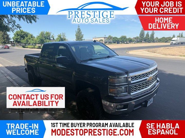 2014 CHEVROLET SILVERADO 1500 CREW CAB for sale in MODESTO