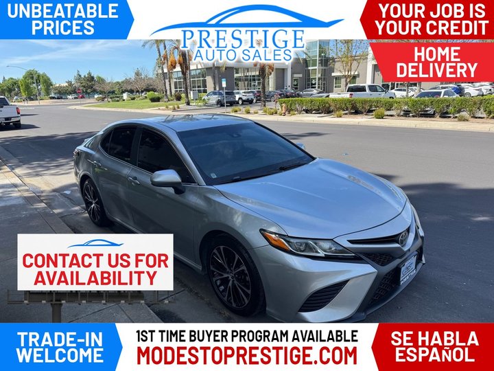 2018 TOYOTA CAMRY for sale in MODESTO