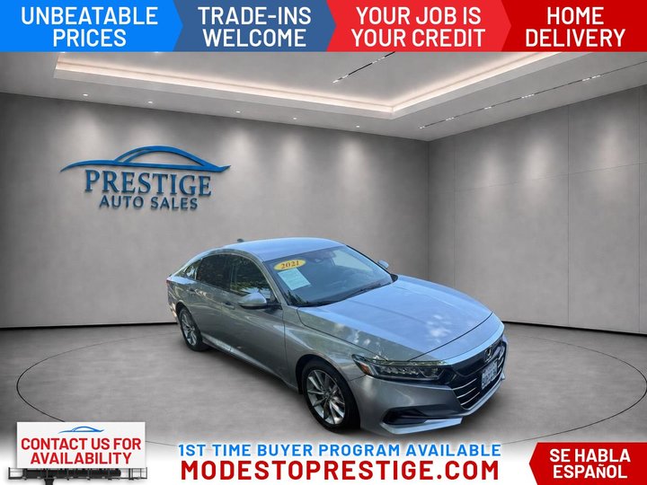 2021 HONDA ACCORD for sale in MODESTO
