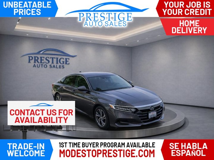 2021 HONDA ACCORD HYBRID for sale in MODESTO