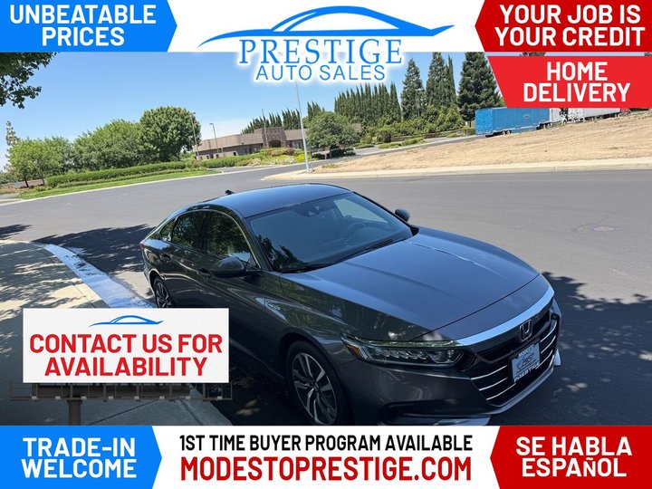 2021 HONDA ACCORD HYBRID for sale in MODESTO