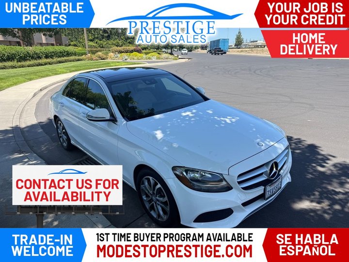 2016 MERCEDES-BENZ C-CLASS for sale in MODESTO