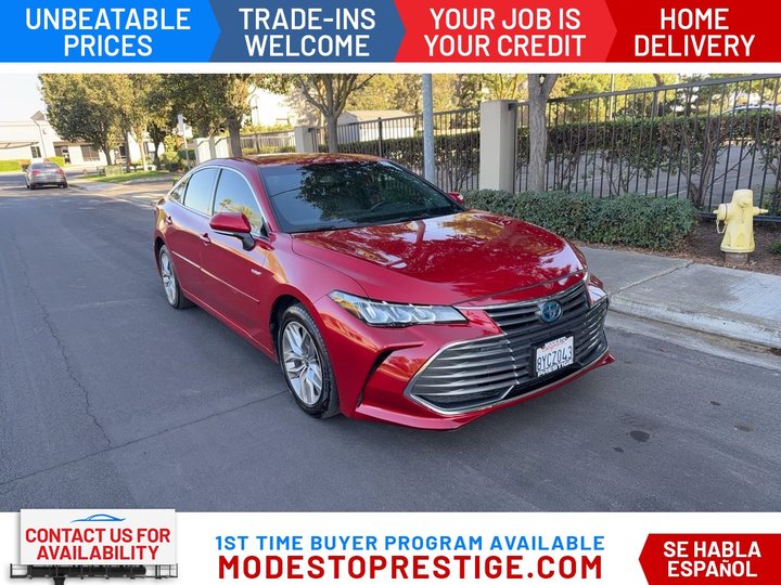 2021 TOYOTA AVALON HYBRID for sale in MODESTO