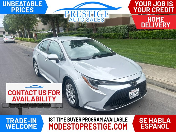 2021 TOYOTA COROLLA for sale in MODESTO