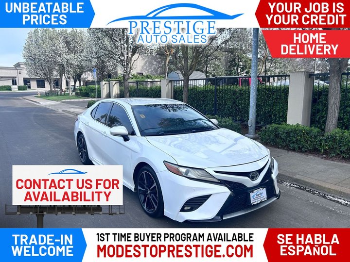 2018 TOYOTA CAMRY for sale in MODESTO