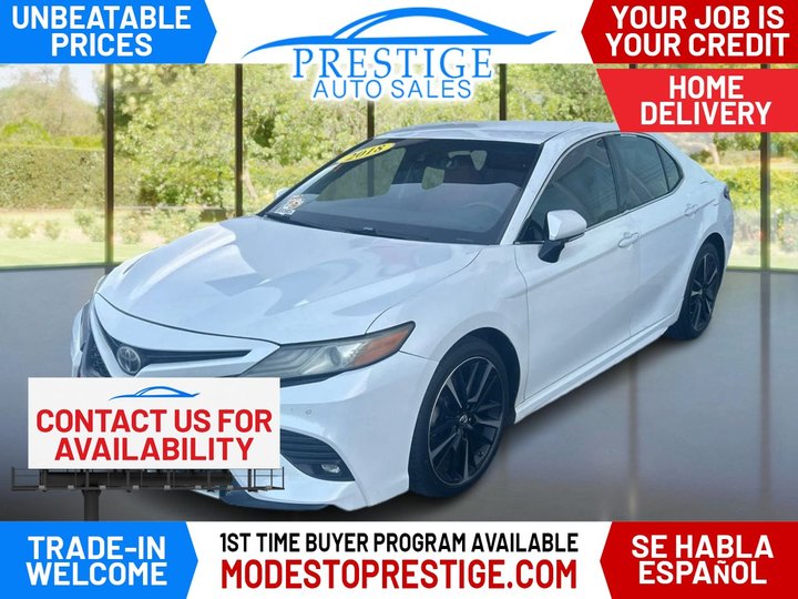 2018 TOYOTA CAMRY for sale in MODESTO