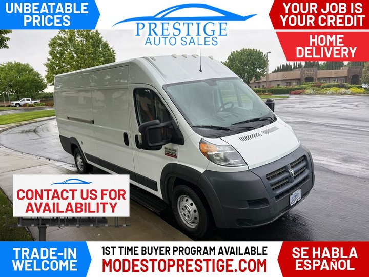 2016 RAM PROMASTER CARGO VAN for sale in MODESTO
