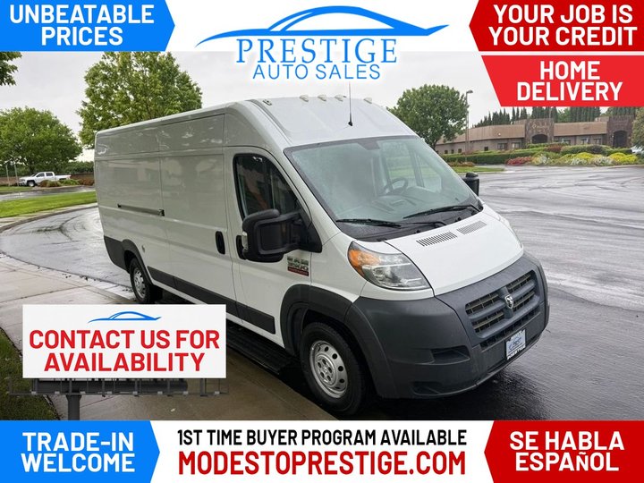 2016 RAM PROMASTER CARGO VAN for sale in MODESTO