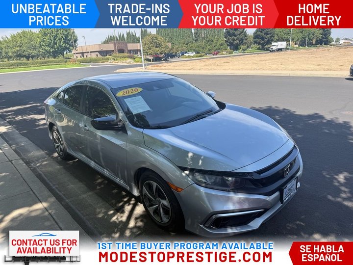 2020 HONDA CIVIC for sale in MODESTO