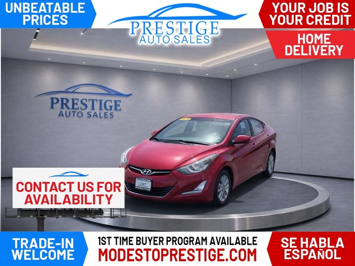 2014 HYUNDAI ELANTRA for sale in MODESTO