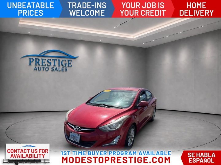 2014 HYUNDAI ELANTRA for sale in MODESTO