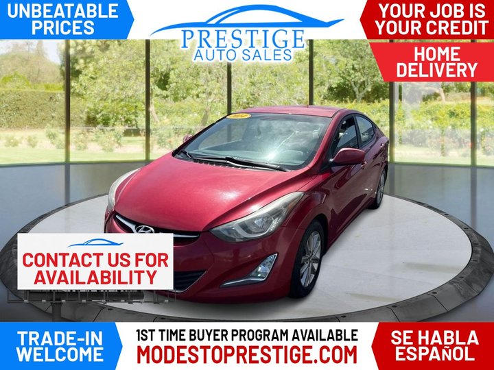 2014 HYUNDAI ELANTRA for sale in MODESTO