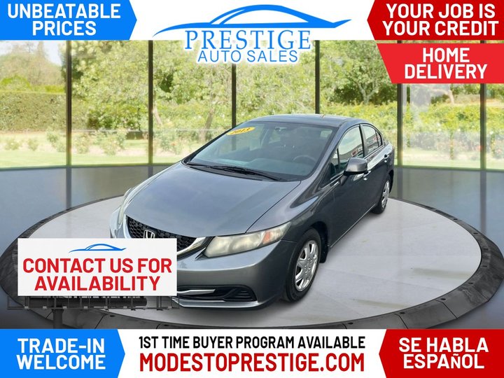 2013 HONDA CIVIC for sale in MODESTO