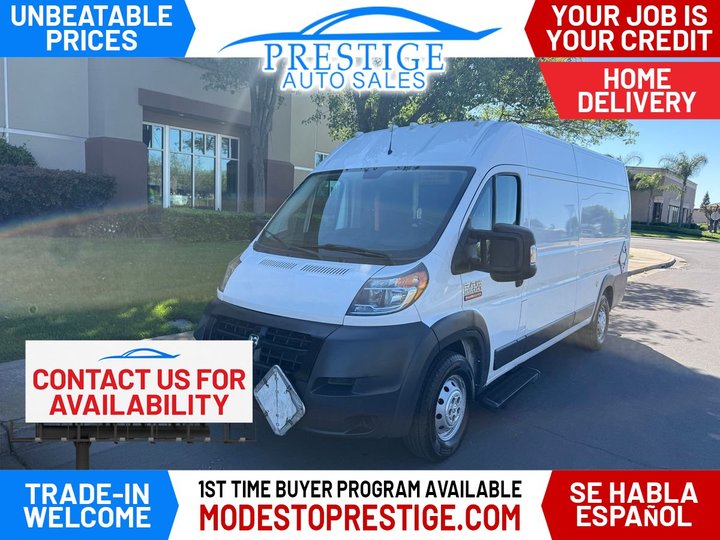 2016 RAM PROMASTER CARGO VAN for sale in MODESTO