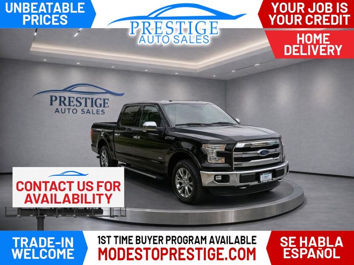 2016 FORD F150 SUPERCREW CAB for sale in MODESTO