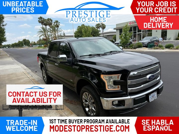 2016 FORD F150 SUPERCREW CAB for sale in MODESTO