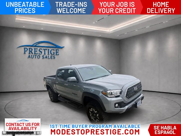 2019 TOYOTA TACOMA DOUBLE CAB for sale in MODESTO