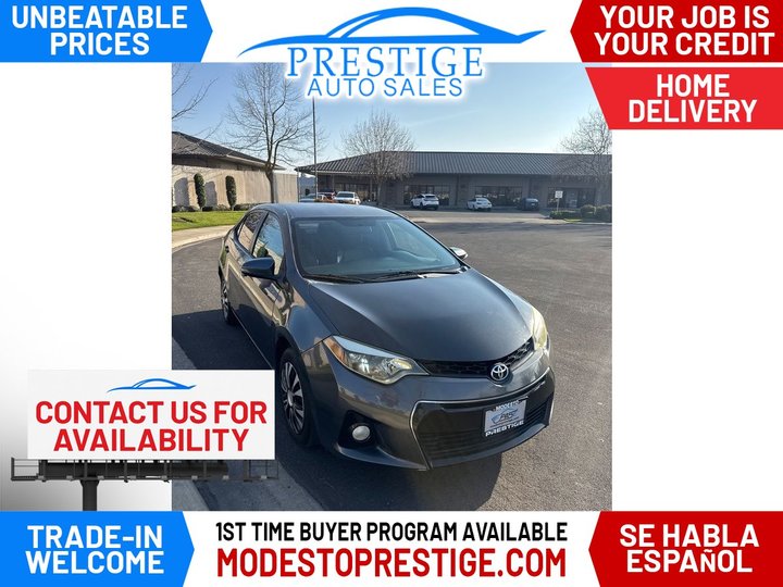 2015 TOYOTA COROLLA for sale in MODESTO
