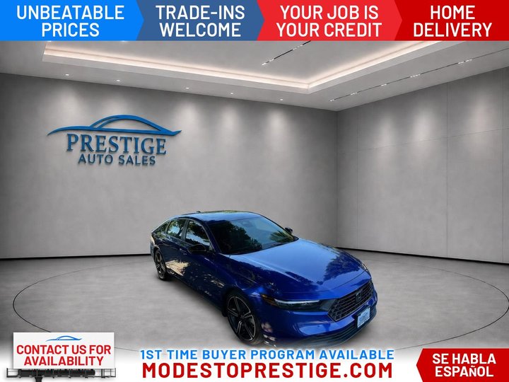 2023 HONDA ACCORD HYBRID for sale in MODESTO