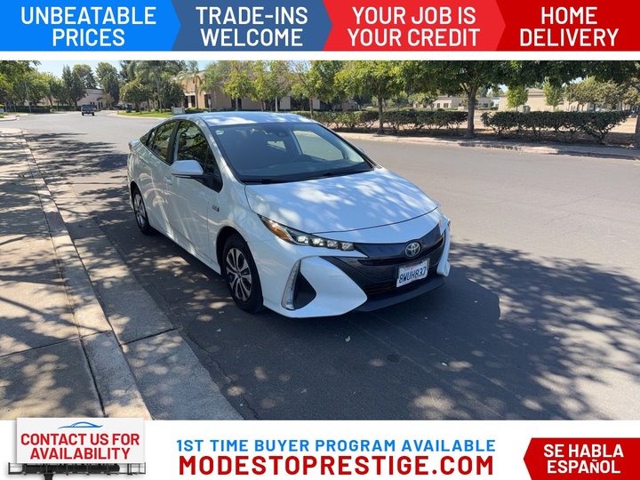 2021 TOYOTA PRIUS PRIME for sale in MODESTO