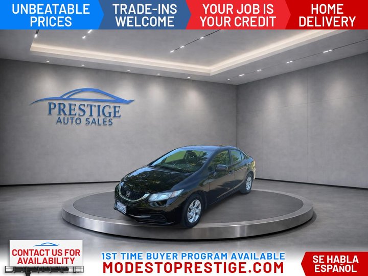 2014 HONDA CIVIC for sale in MODESTO