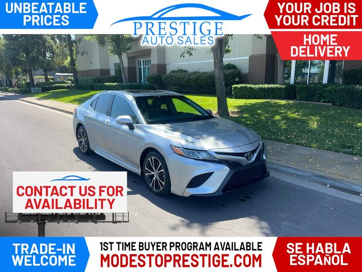 2018 TOYOTA CAMRY for sale in MODESTO