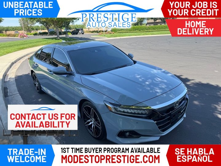 2022 HONDA ACCORD HYBRID for sale in MODESTO
