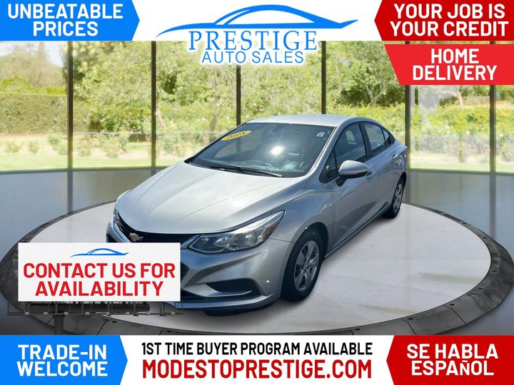 2018 CHEVROLET CRUZE for sale in MODESTO