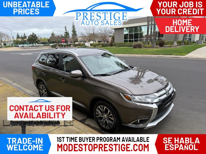 2017 MITSUBISHI OUTLANDER for sale in MODESTO