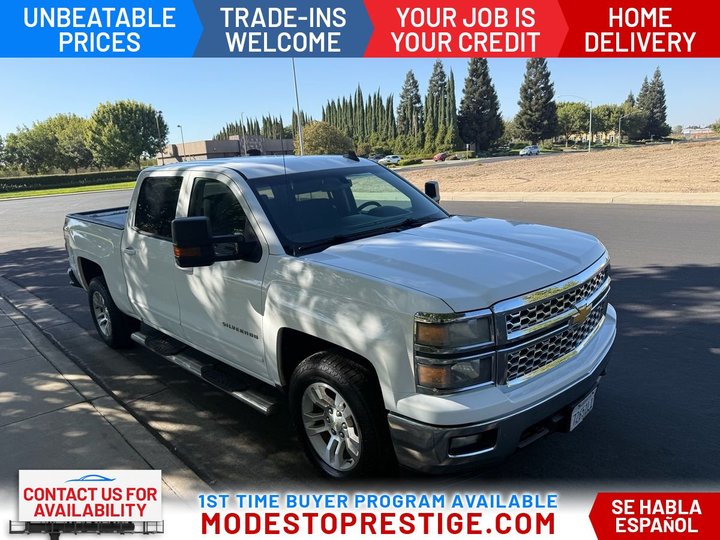 2015 CHEVROLET SILVERADO 1500 CREW CAB for sale in MODESTO