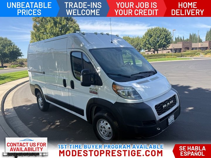 2020 RAM PROMASTER CARGO VAN for sale in MODESTO