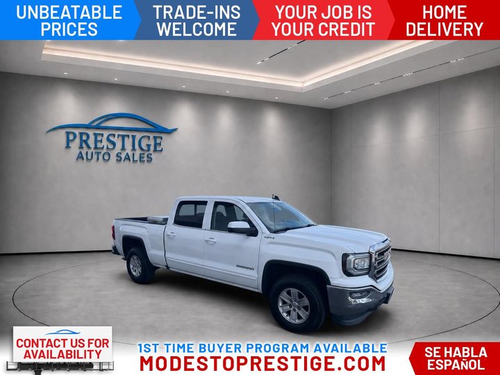2017 GMC SIERRA 1500 CREW CAB for sale in MODESTO