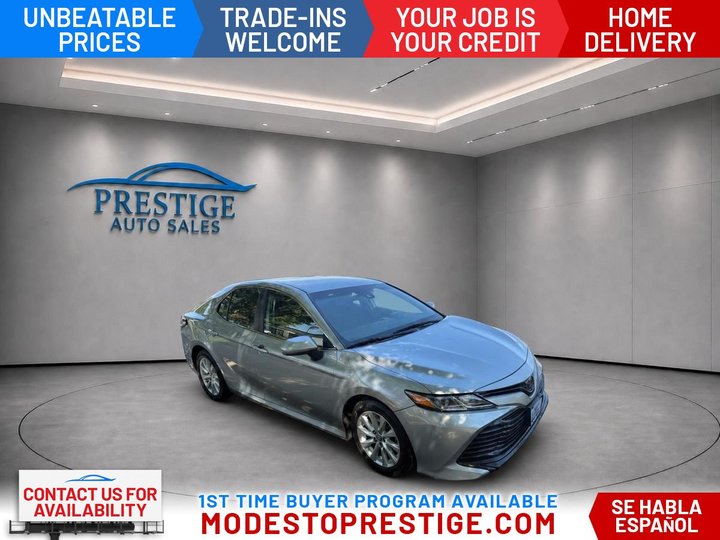 2019 TOYOTA CAMRY for sale in MODESTO