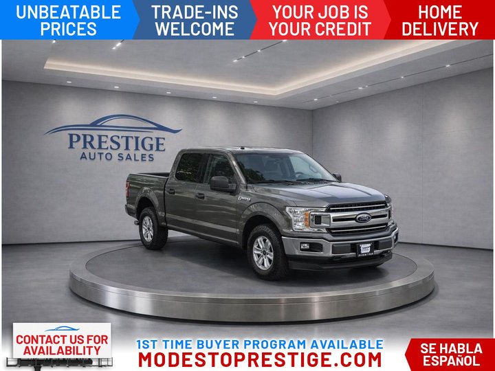 2018 FORD F150 SUPERCREW CAB for sale in MODESTO