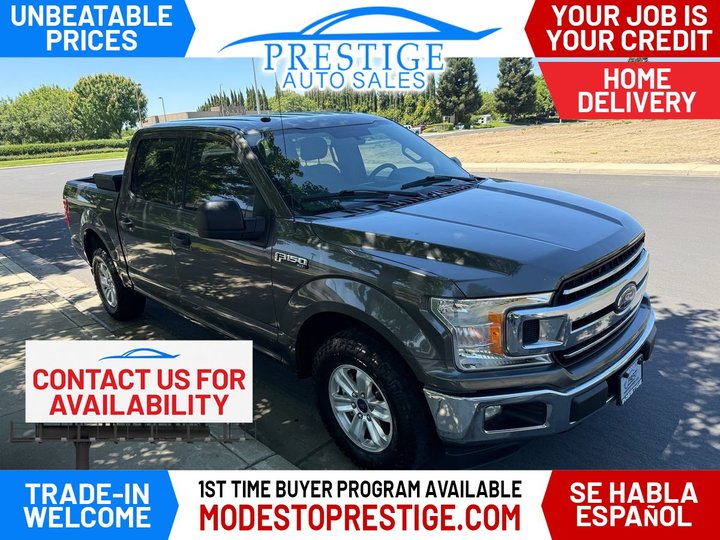 2018 FORD F150 SUPERCREW CAB for sale in MODESTO