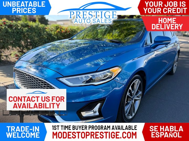 2020 FORD FUSION for sale in MODESTO