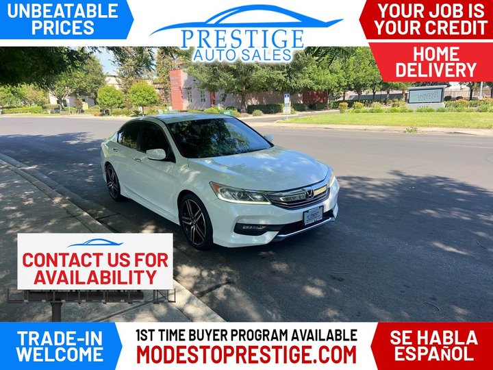 2017 HONDA ACCORD for sale in MODESTO