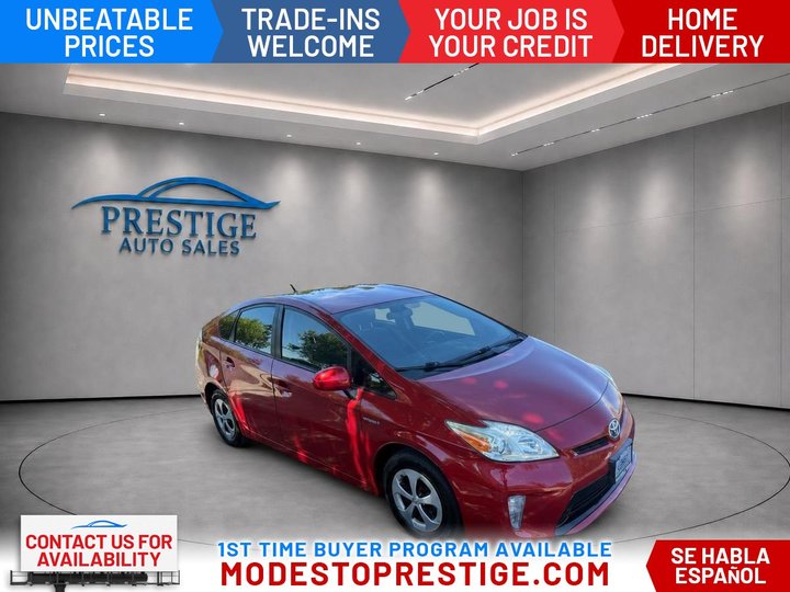 2015 TOYOTA PRIUS for sale in MODESTO