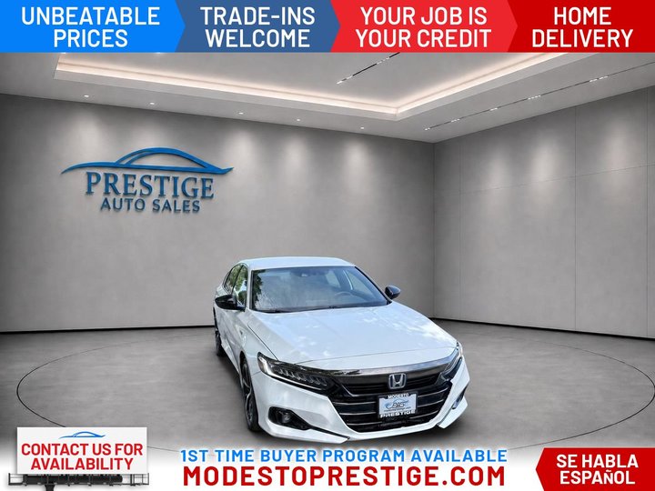 2022 HONDA ACCORD HYBRID for sale in MODESTO
