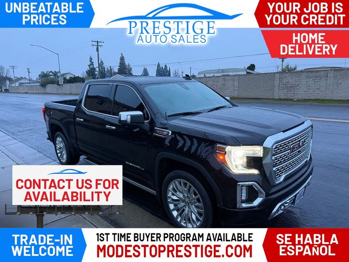 2019 GMC SIERRA 1500 CREW CAB for sale in MODESTO