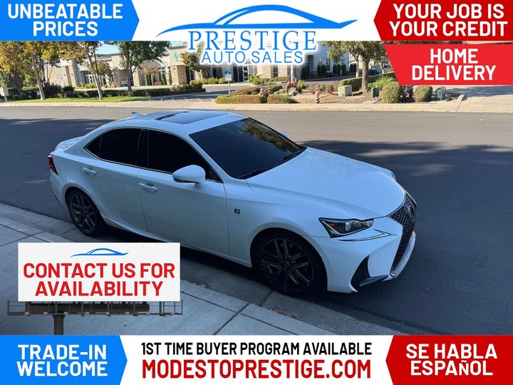 2017 LEXUS IS for sale in MODESTO