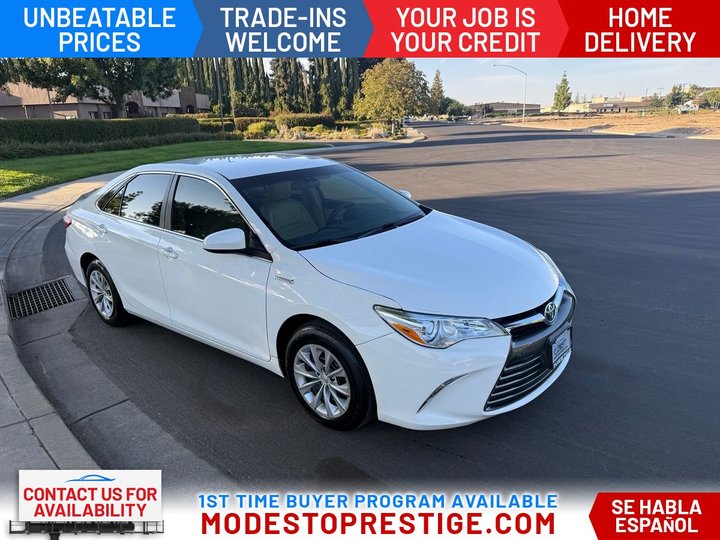 2017 TOYOTA CAMRY HYBRID for sale in MODESTO
