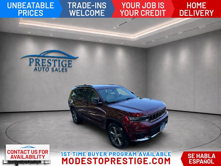 2021 JEEP GRAND CHEROKEE L for sale in MODESTO