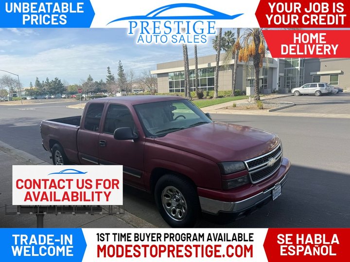 2006 CHEVROLET SILVERADO 1500 EXTENDED CAB for sale in MODESTO