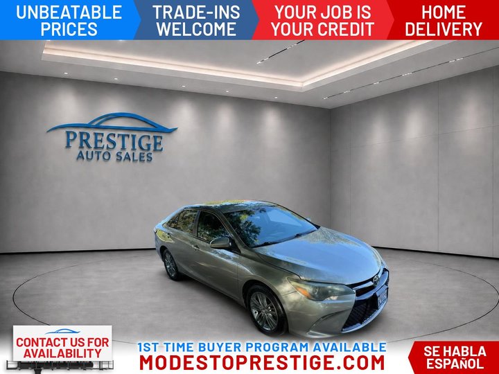 2015 TOYOTA CAMRY for sale in MODESTO